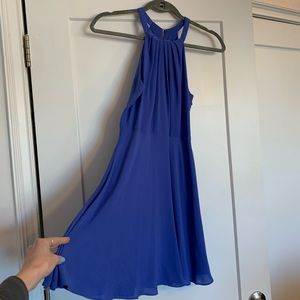 Indigo cocktail dress